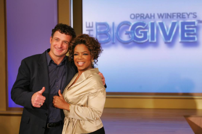 Steven Paletta with Oprah Winfrey
